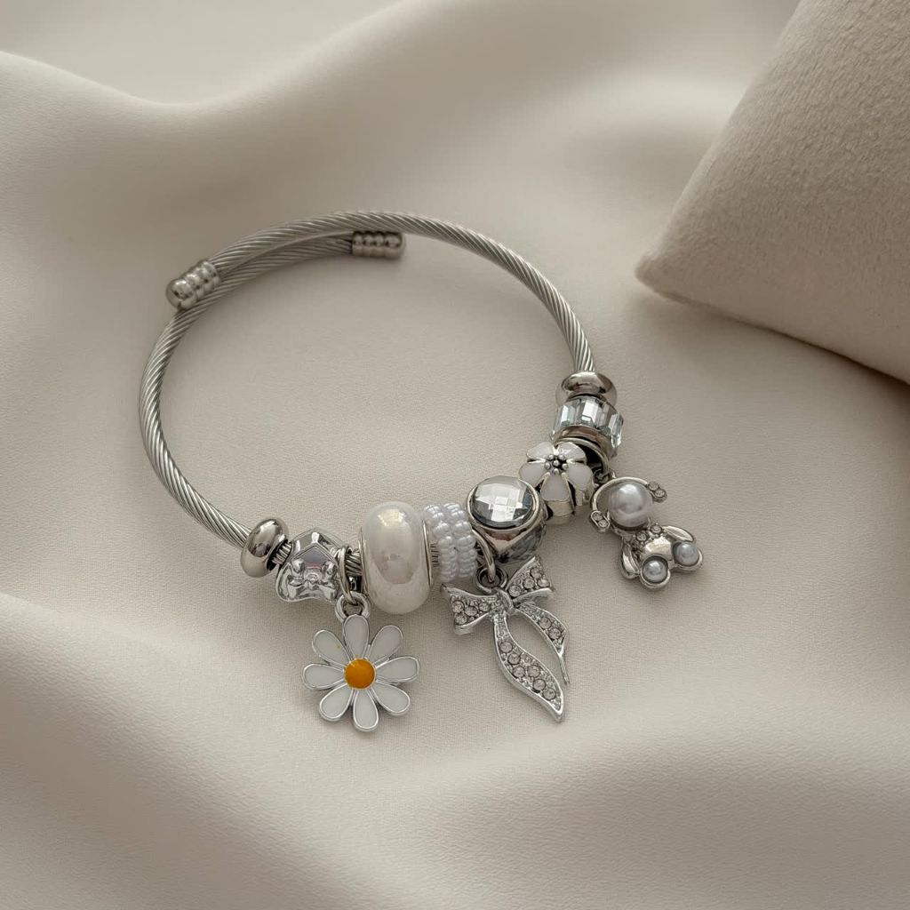بنگل پاندورا Fashion Jewelry کد 3439